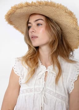 PHILO TOP  - OFFWHITE