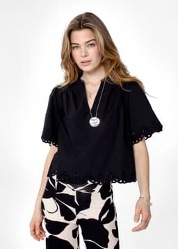 ARIELLE BLOUSE - Black