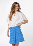 BELLA SKIRT - BLUE AOP