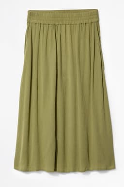 SIBEL SKIRT - khaki