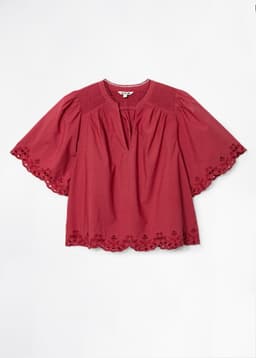 ARIELLE BLOUSE - RED