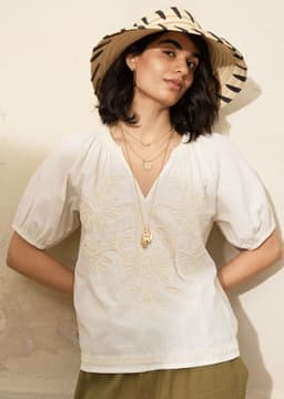BILLIE BLOUSE - OFFWHITE