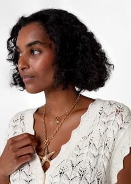 SEA STAR NECKLACE - GOLD