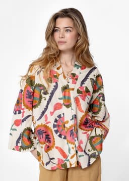 VIVI SHORT KIMONO - PINK