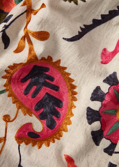 VIVI Broderad kimonojacka - Rosa 8 - Indiska