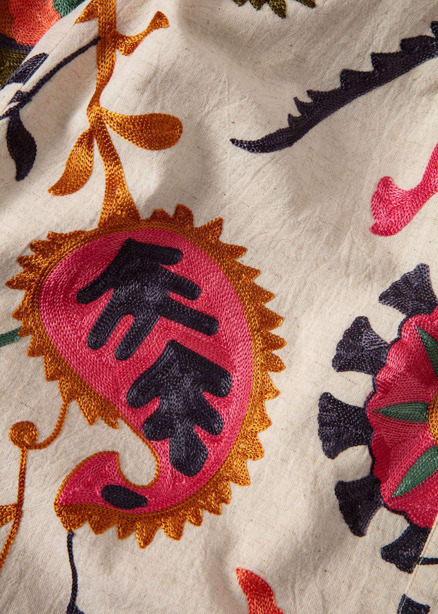 VIVI Broderad kimonojacka - Rosa 8 - Indiska