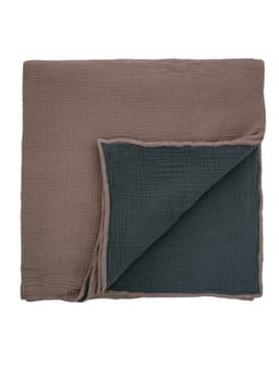 Sinika Bedspread Double - MoleDustyBlue