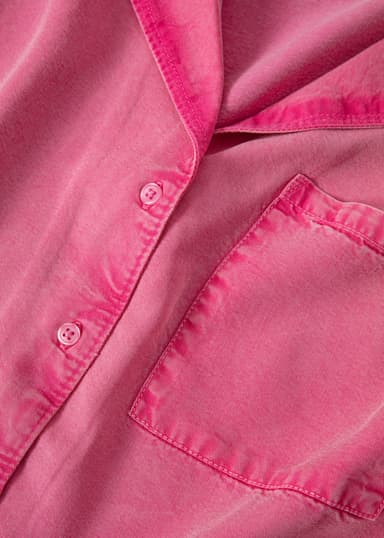 SWEETIE Rosa kortärmad skjorta - Rosa 6 - Indiska