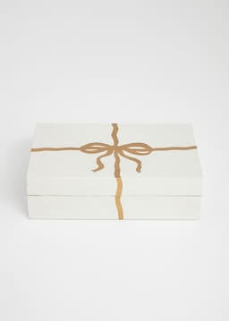 Kashmir box S - WHITEGOLD