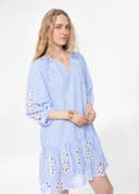 NALA DRESS - STRIPED BLUE