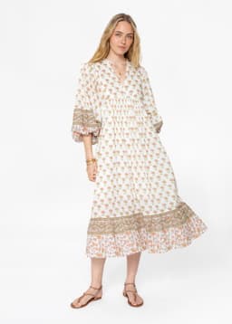 CORNELIA DRESS - OFFWHITE