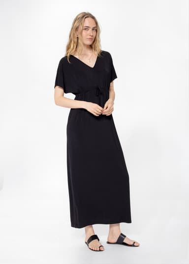 ALBA Pitkä musta mekko - Musta 1 - Indiska