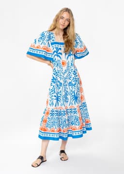 KHALO DRESS - BLUE