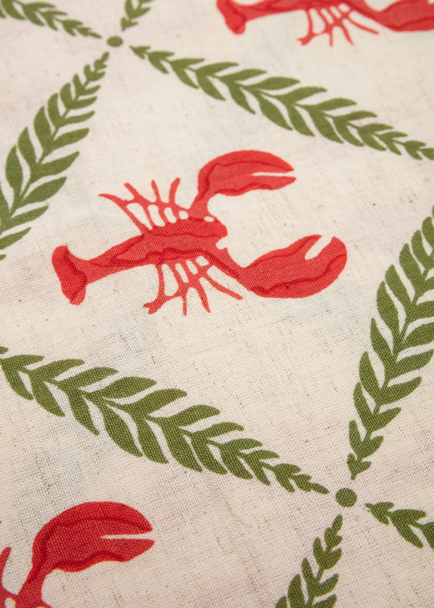 Crawfish Ravun muotoinen paikkakorttipidike - Punainen 2 - Indiska