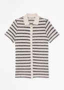 LYNN KNITTED TOP - OFFWHITE