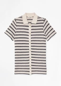 LYNN KNITTED TOP - OFFWHITE