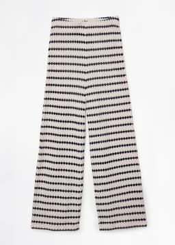 LYNN KNITTED PANT - OFFWHITE