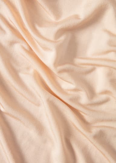 SANNE Beige lång underklänning - Beige 2 - Indiska