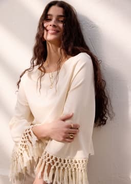 FARAH TOP - OFFWHITE