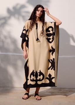 GARBO KAFTAN - BEIGE