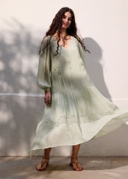 HATTIE DRESS - GREEN