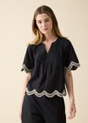 DAKOTA BLOUSE - Black