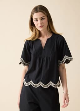 DAKOTA BLOUSE - Black