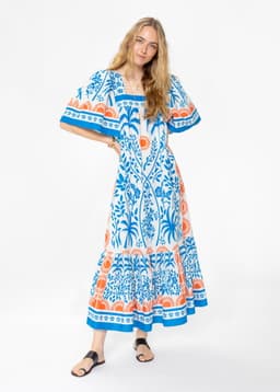 KHALO DRESS - BLUE