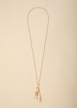 FISH NECKLACE - GOLD