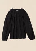 LIMA BLOUSE  - Black