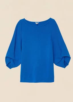 ISHANI TOP - BLUE