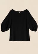 ISHANI TOP - Black