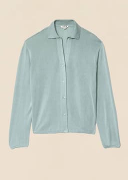 ALVA CARDIGAN - Blue 