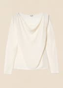 SABINE KNITTED TOP - WHITE