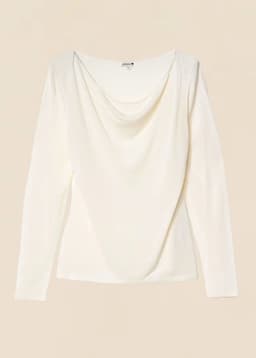 SABINE KNITTED TOP - WHITE