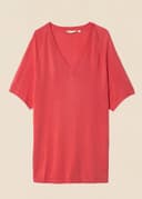 ANDREA SWEATER - CORAL