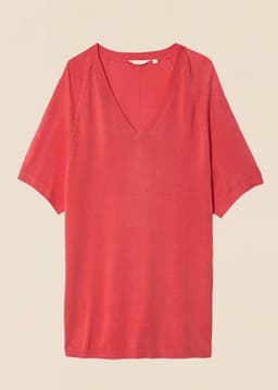 ANDREA SWEATER - CORAL