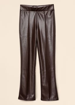 LENA FLARED PANT - BROWN