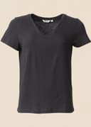 MATHILDA V-NECK - Black
