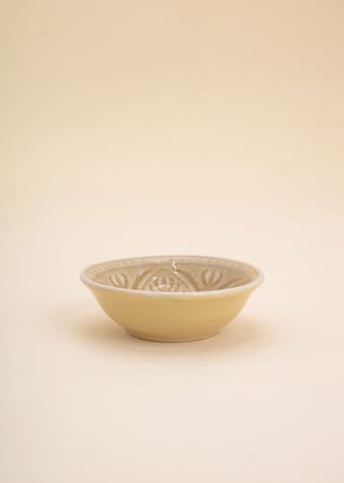 MASA Kuviollinen pikkukulho - Beige 3 - Indiska