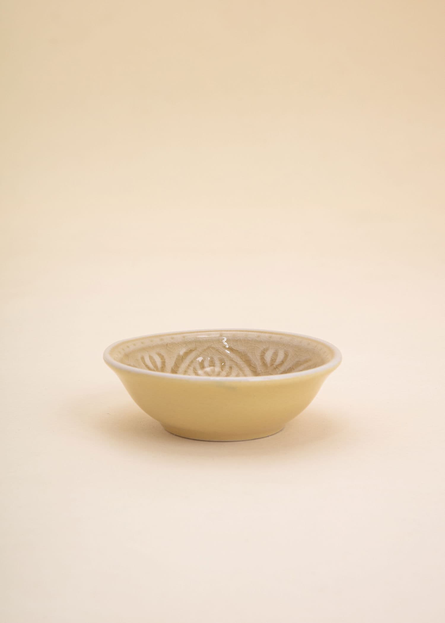 MASA Kuviollinen pikkukulho - Beige 3 - Indiska