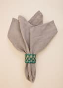 CARLA NAPKIN RING - TURQUOISE