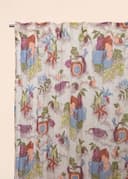 Lin printed Curtain - FRUIT GARDEN