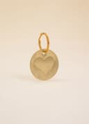 BRASS KEY DECO - HEART