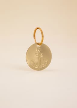 BRASS KEY DECO - ANCHOR