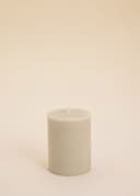Block Candle 70x90 mm - Beige 