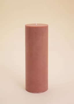 Block Candle 70x200 mm - DUSTYPINK