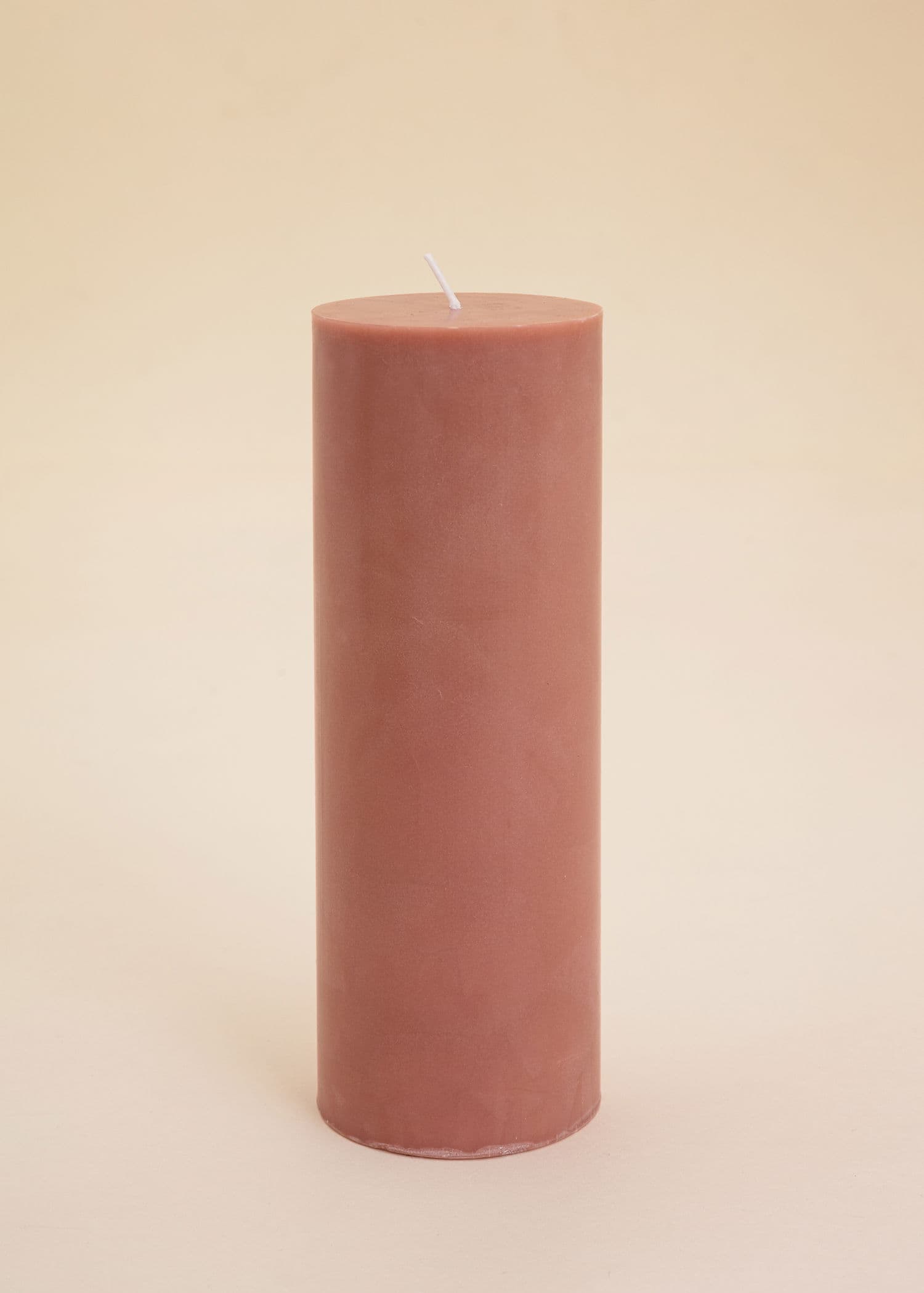 Block Rosa blockljus 70x200 mm - Rosa 1 - Indiska
