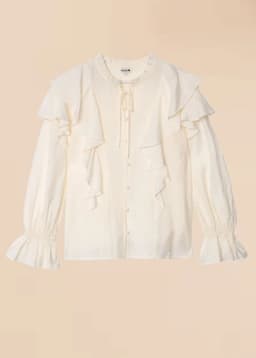 ALIZIA BLOUSE - OFFWHITE
