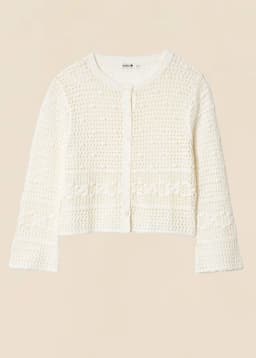 DENISE CARDIGAN - WHITE